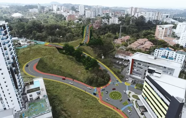 Diseño geométrico de la conexión vial Álamos-Piñares, Pereira